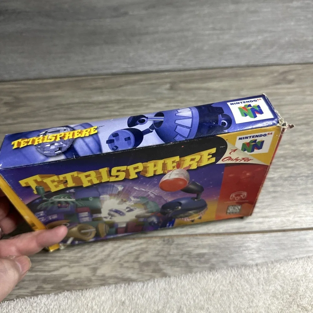 Tetrisphere‎ N64 Nintendo 64 Complete CIB Authentic
